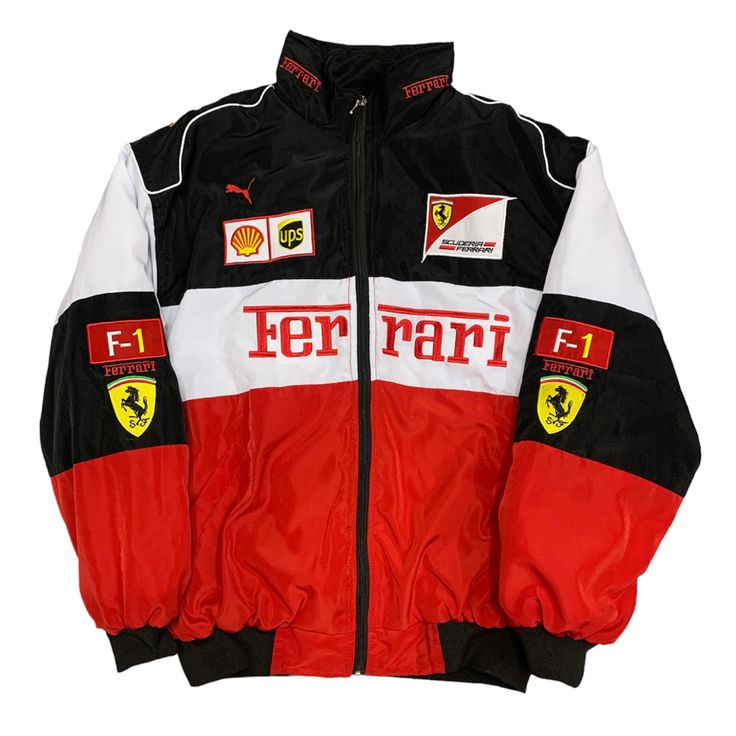 F1 Ferrari Jacket (White)